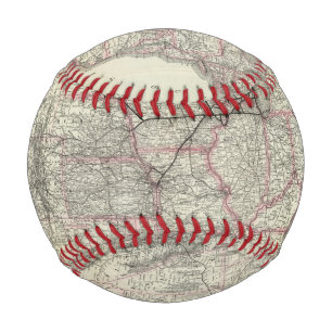 Balle De Baseball Chicago Milwaukee et St Paul Ry et connexions