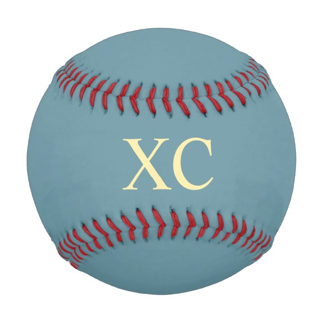 Balle De Baseball Chiffre romain 90 Baseball (Devant)