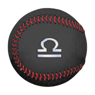 Balle De Baseball Chrome Comme Libra Symbole Zodiac Serpent Décor de