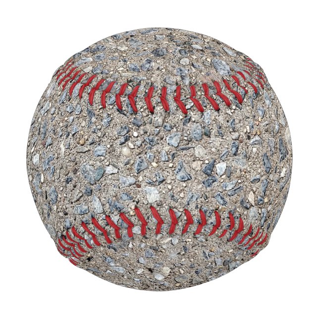 Balle De Baseball Cimetière Bleu Taupe Composé Bleu (Devant)