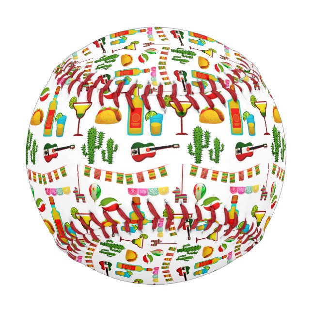 Balle De Baseball Cinco de Mayo Célébration Thunder_Cove  (Devant)