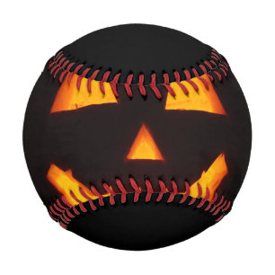 Balle De Baseball Citrouille lumineuse Jack O Lantern