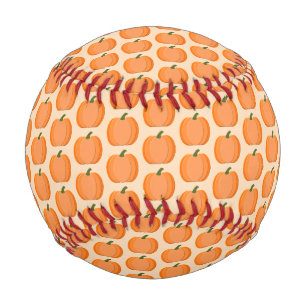 Balle De Baseball Citrouille neutre de genre orange mignon