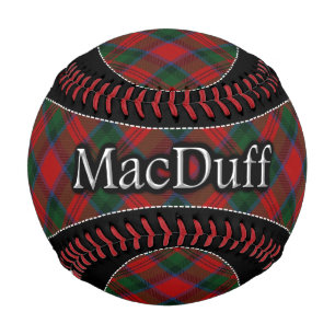 Balle De Baseball Clan MacDuff Scottish Dream Tartan