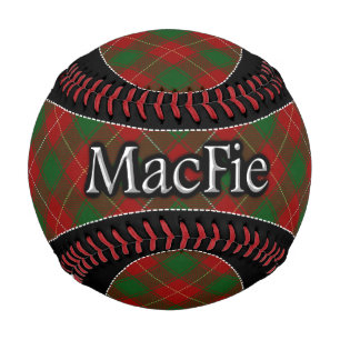 Balle De Baseball Clan MacFie Scottish Dream Tartan