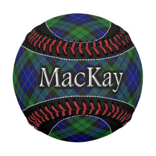 Balle De Baseball Clan MacKay Scottish Dream Tartan