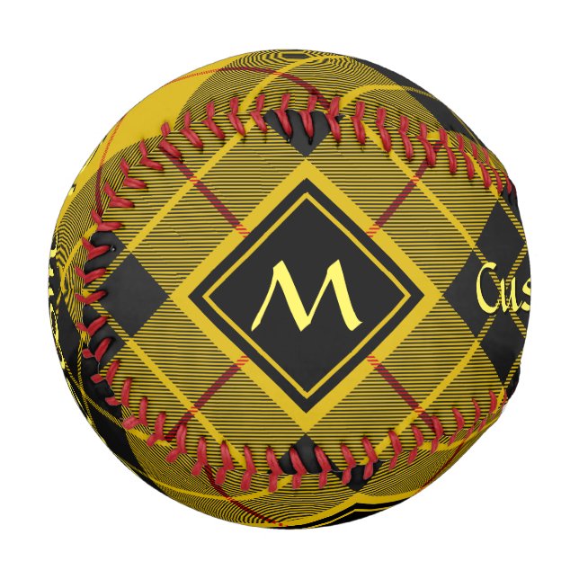 Balle De Baseball Clan Macleod de Lewis Tartan (Devant Gauche)