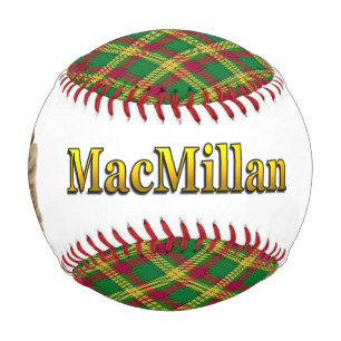Balle De Baseball Clan MacMillan Tartan Écossais Dreams Baseball