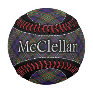 Balle De Baseball Clan McClellan MacLellan Scottish Dream Tartan
