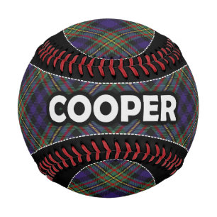 Balle De Baseball Clan McClelland MacLellan Écossais Rêve Tartan Ba