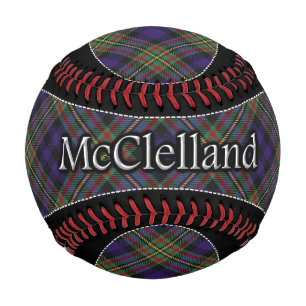Balle De Baseball Clan McClelland MacLellan Scottish Dream Tartan