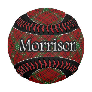 Balle De Baseball Clan Morrison Scottish Dream Tartan