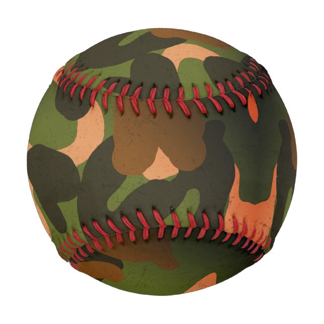 Balle De Baseball Classic Military Camo Pattern (Devant)