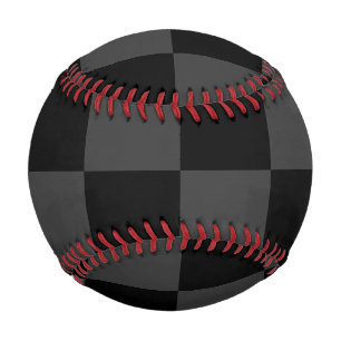 Balle De Baseball Classic moderne noir & fumée noir tableau de bord