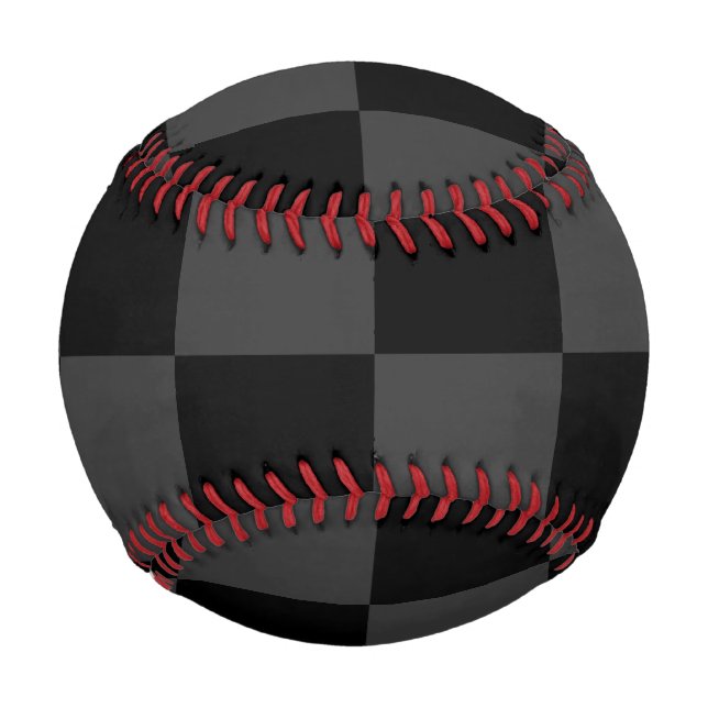 Balle De Baseball Classic moderne noir & fumée noir tableau de bord  (Devant)
