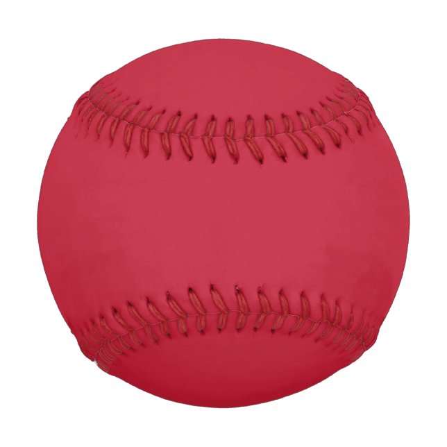 Balle De Baseball Classic solide Vrai rouge (Devant)