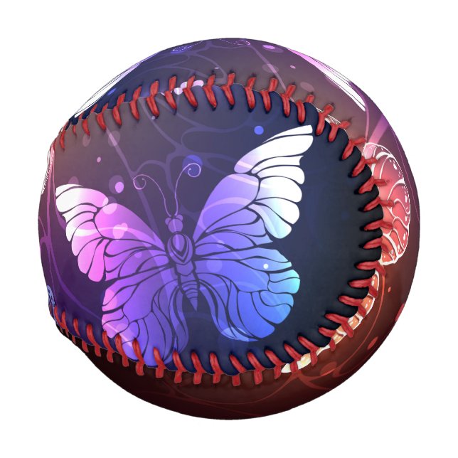 Balle De Baseball Clowing Night Butterflies (Devant Droite)