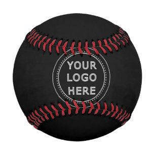 Balle De Baseball Code QR noir élégant et élégant