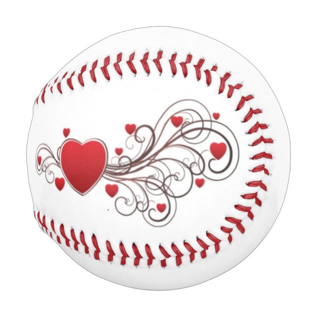 Balle De Baseball Coeur défilé (Devant Droite)