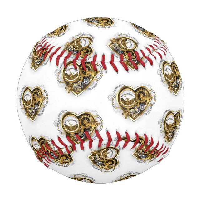 Balle De Baseball Coeur vapeur avec un manomètre (Devant)