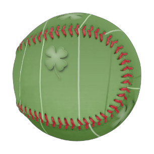 Balle De Baseball Conception de Clover Irlandais