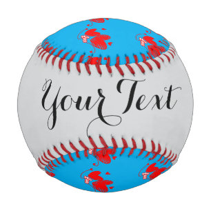 Balle De Baseball Conception romantique d'amour et de cœur