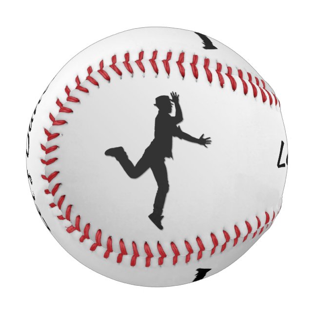 Balle De Baseball Cool Deux tons Dansons Baseball (Devant Gauche)