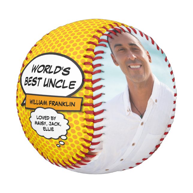 Balle De Baseball Cool Fun Uncle moderne Comédie livre photo (Angle)