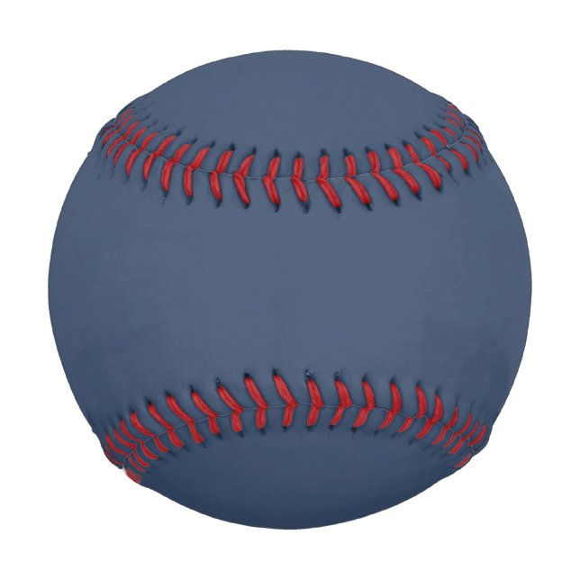 Balle De Baseball Couleur bleu marine solide Élégant (Devant)