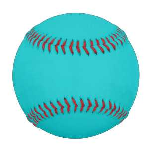 Balle De Baseball Couleur solide clair turquoise