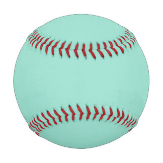 Balle De Baseball Couleur solide Plage Verre uni aqua vert menthe