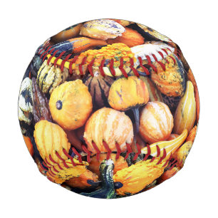 Balle De Baseball Courges Colorées C
