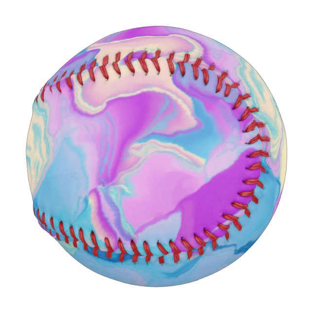 Balle De Baseball Craquement en pastel (Devant Droite)