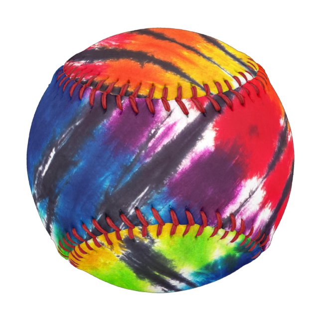 Balle De Baseball Cravate arc-en-ciel (Devant)