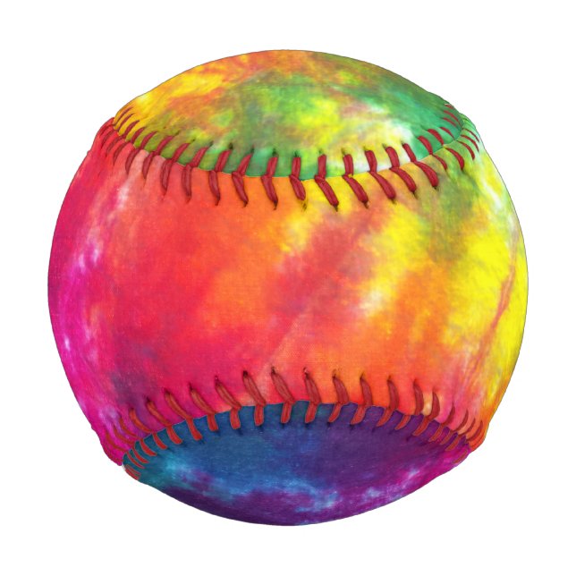 Balle De Baseball Cravate arc-en-ciel (Dos)