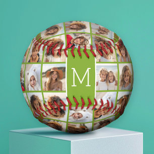 Balle De Baseball Créez votre propre Instagram Photo Collage Lime