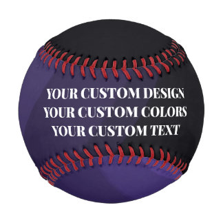 Balle De Baseball Créez Votre Propre Ombré Personnalisé