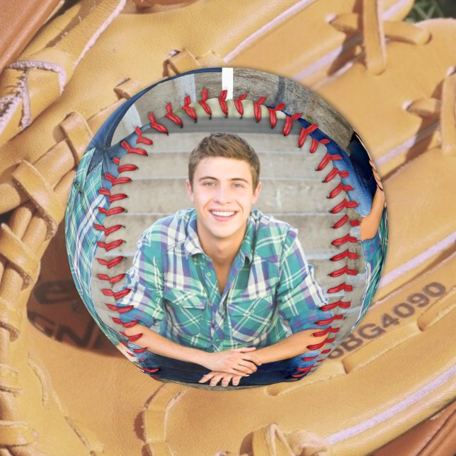 Balle De Baseball Créez votre propre photo (Create your Own Photo Baseball)