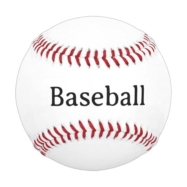 Balle De Baseball Créez Votre Propre Promotion de Marque Simple (Devant)