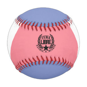 Balle De Baseball Cuba Libre Motto Laurels