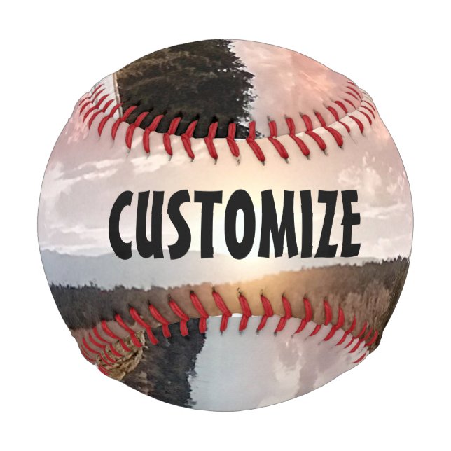 Balle De Baseball customisez votre propre baseball de taille régleme (Dos)