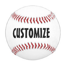 customisez votre propre baseball de taille régleme