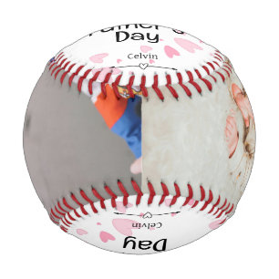 Balle De Baseball Cute Rose foyer 1ère Fête du Père