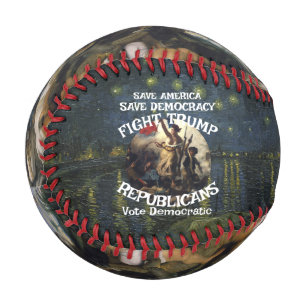 Balle De Baseball Czar Rue Menteur Trump POTUS Patriotique MAGA Trai