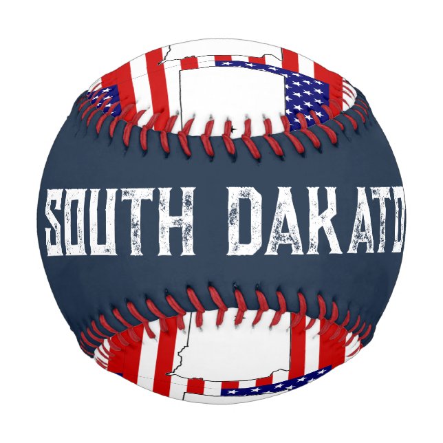 BALLE DE BASEBALL DAKOTA DU SUD (Dos)
