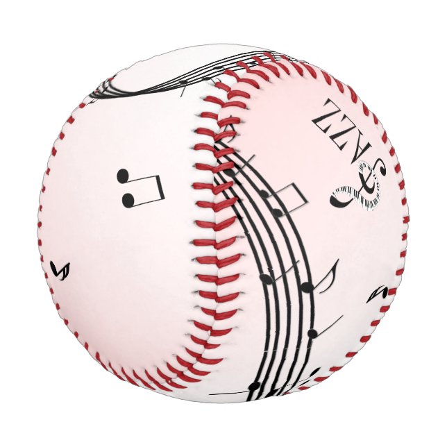 Balle De Baseball Danse Jazz Rose Musique  (Angle)