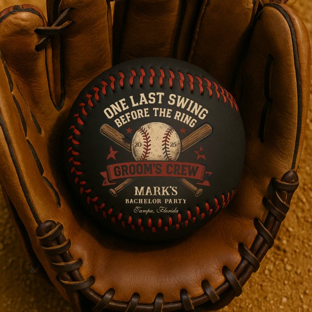 Balle De Baseball Dernière partie de baseball avant le mariage (Créateur téléchargé)