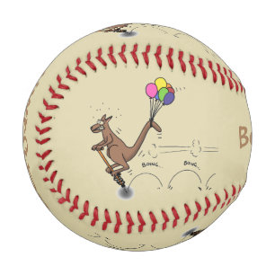 Balle De Baseball Dessin d'humour australien kangourou