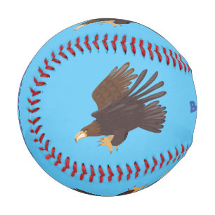 Balle De Baseball dessin humoristique d'aigle royal