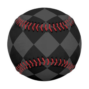 Balle De Baseball Diamants noirs et fumés - Élégants et intemporels
